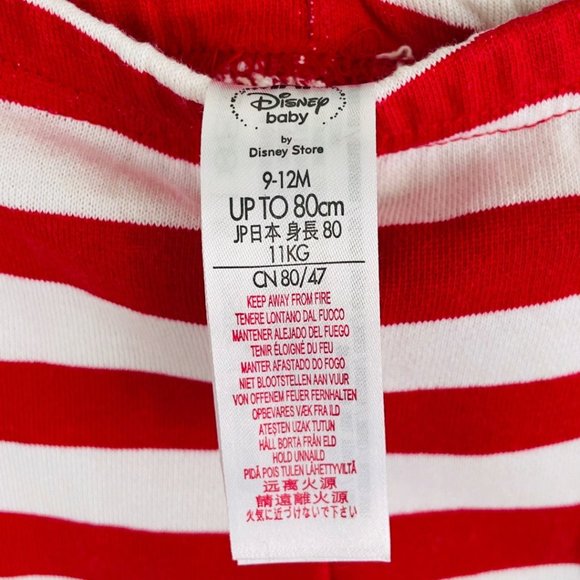 Disney Store Santa Mickey Mouse Holiday Christmas Outfit for Baby 9-12M - Picture 6 of 10